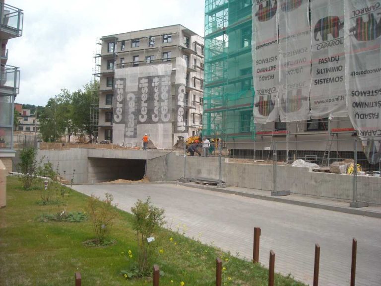 Stumbrų St. 26C, Vilnius – Underground car park – area about 2300 sq.m.