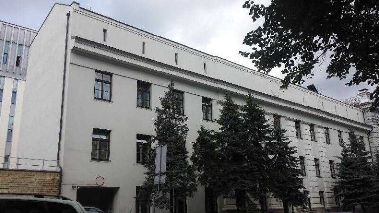 Vilniaus m. Gedimino pr. 40 – Apeliacinio teismo pastatas – plotas apie 2000 kv.m.